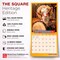 Avanti Funny Farm OFFICIAL | 2027 12 x 24 Inch (Hanging) Monthly Square Wall Calendar | Foil Stamped Cover | Plastic-Free